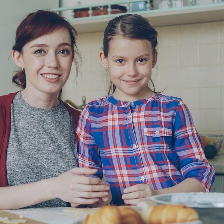 Portrait of Mira, group coordinator and fusion cooking expert